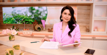 "Тебя видно, Андрей": ведущая Барбир снова отличилась ляпом в прямом эфире (видео)