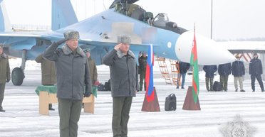 Беларусь получила партию новых российских истребителей С-30СМ2 с дальнобойными ракетами