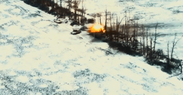 Возле Купянска бригада с Волыни заняла позиции россиян при поддержке танка и БМП CV-90 (видео)