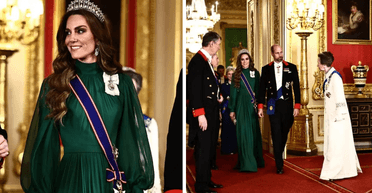 Это к проблемам: Кейт Миддлтон надела "проклятую" тиару к президенту Нигерии (фото)