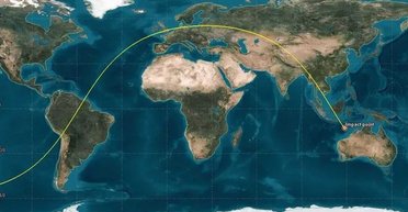 Індійський експериментальний модуль упав із космосу на Землю: що сталося (відео)