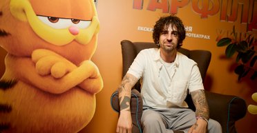 Володимир Дантес і Соломія Вітвіцька відвідали прем'єру мультфільму "Гарфілд" у Києві (фоторепортаж)