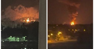 Российскую Пензу атаковали дроны: пылает местное предприятие, есть попадания в ТЭЦ (видео)