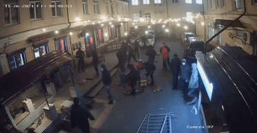 "Разбили окна, распылили газ": в Киеве неизвестные напали на бар "Хвильовий" (фото, видео)