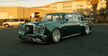 Фінальний бос: представлено найоригінальніший і найепатажніший Mercedes 600 (відео)