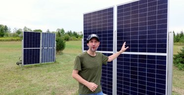 Безкоштовна енергія навіть узимку: експеримент показав, як краще встановлювати сонячні панелі