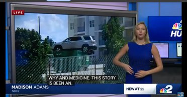 Расплата за парковку: в США в мусорном баке нашли внедорожник (видео)