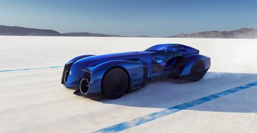 Электрический Бэтмобиль: Renault показала необычный болид с ручным управлением (видео)