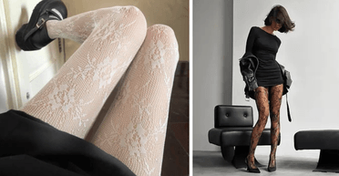 Кружевные колготки возвращаются в моду: как и с чем носить этот тренд в 2026 году (фото)