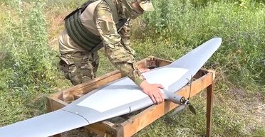 "Оборудованный нейросетью": бойцы ВСУ сбили редкий российский дрон (видео)
