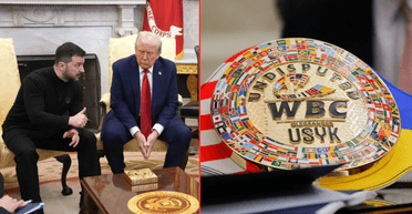 "Готовий відмовитись від усіх": Усик відповів, чи заслуговує Трамп на його пояс (фото)