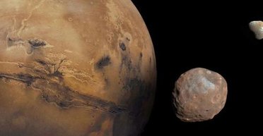 Завдання двох тіл: з'явилася нова теорія походження супутників Марса (фото)