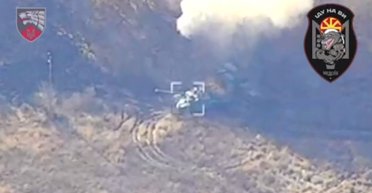 Українські бійці пошкодили новітній російський танк Т-90М "Прорив" біля Авдіївки (відео)