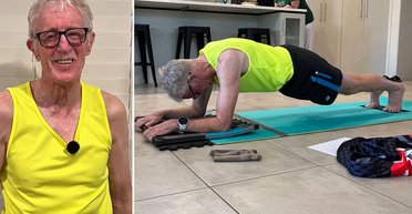 "Это безумие": почти 80-летний дедушка простоял в планке рекордное время, заставив позавидовать выносливости (фото)