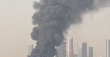 Стоимостью почти 12 миллионов долларов: в центре Москвы пылает пентхаус элитного ЖК (фото, видео)