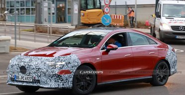 Новый электрокар Mercedes с запасом хода 750 км заметили на дорогах до презентации (фото)