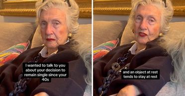 "Всі знають правду": 86-річна бабуся пояснила, чому прожила життя без чоловіків (відео)