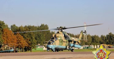 Військовий контракт із РФ: ВПС Білорусі отримали партію російських вертольотів Мі-35М