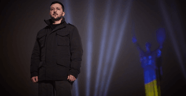 "Время свалить с нашей земли": Зеленский поздравил Украину с Новым годом (видео)