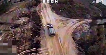 Вполювали "Ведмедя": бійці Нацгвардії знищили російський броньований тягач (відео)