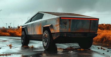 Ржавеет после дождя: у Tesla Cybertruck обнаружили неожиданный дефект