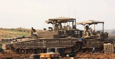 Как изменились "козырьки" на израильских танках Merkava за время войны (фото)