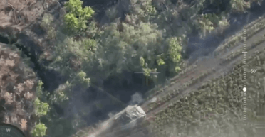 Экипаж БПМ "Bradley" выжил после прямого удара из российского ПТРК "Корнет" (видео)