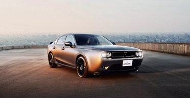 Японский Dodge Challenger: хэтчбек Honda Civic получил нестандартный тюнинг (фото)