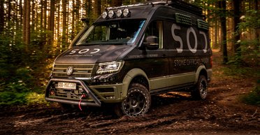 Volkswagen Crafter превратили в роскошный внедорожный автодом (фото)