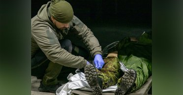 Украинские волонтеры начали обучать военных НАТО тактической медицине (фото)