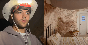 Чоловік побував у містечку, де люди "живуть" під землею з усіма зручностями (відео)