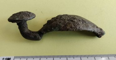 Средневековое оружие и античное украшение: польский поисковик наткнулся на древние артефакты (фото)