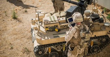 "Детонируют по сигналу": в Третьей штурмовой объяснили, как в боях используют наземных роботов