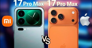 Який флагман кращий: експерти порівняли Xiaomi 17 Pro Max і iPhone 17 Pro Max (фото)