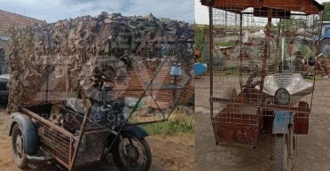 ЗС РФ почали наварювати "мангали" на мотоцикли: чому це погана ідея (фото)