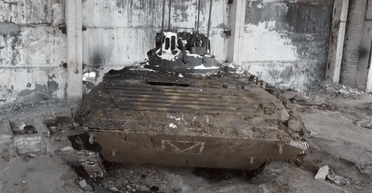 Бойцы 58-й бригады захватили редкую российскую БМП-1АМ "Басурманин" (видео)