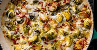 Запіканка з брюссельської капусти з беконом за 35 хвилин: швидко та корисно