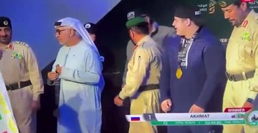 Сын Кадырова получил награду "за лучший результат" в соревнованиях, в которых не участвовал (видео)