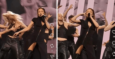 У Тины Кароль разошлось платье прямо на сцене: певица не растерялась (видео)