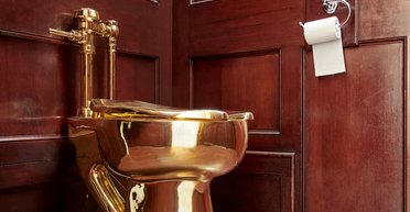 Золотой унитаз украли из дворца, где родился Черчилль: экспонат стоит миллионы (фото, видео)