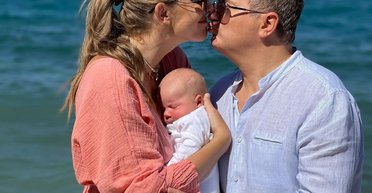 Юрій Горбунов показав рідкісне фото старшого сина