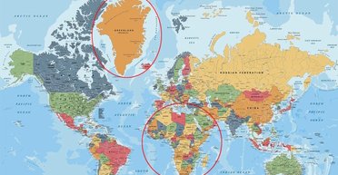 Гренландія виглядає такою ж великою, як Африка — але це обман: які насправді її розміри