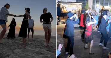 Гості плакали: сім'я нареченої витратила 8 місяців на підготовлення сюрпризу до весілля (відео)