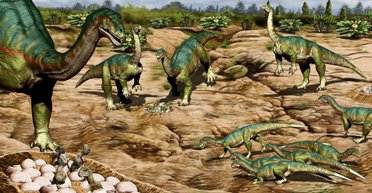 Ученые выяснили, что динозавры жили в стадах еще 193 млн лет назад