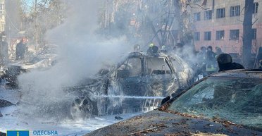 Удар по Одессе: Воздушные силы заявили о сбитии ракеты "Искандер" (скриншот)