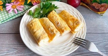 Омлет із начинкою: простий рецепт смачної страви