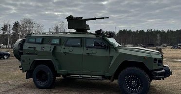 "Украинская бронетехника" успешно испытала бронеавтомобиль "Новатор" с турелью "ТАВРИЯ-14,5"