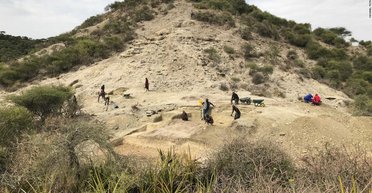 На месте раскопок железного века были найдены 2 тыс. кусков пластика