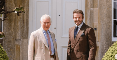 Поговорили про хобі: Девід Бекхем зустрівся з королем Чарльзом ІІІ (фото)