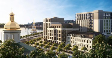 Нова окраса Подолу: восени у Києві завершать будівництво клубного будинку Illinsky House